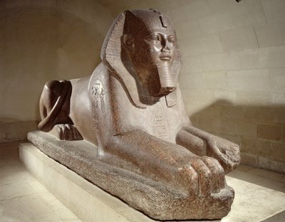 Grande Sfinge, da Tanis da Old Kingdom Egyptian